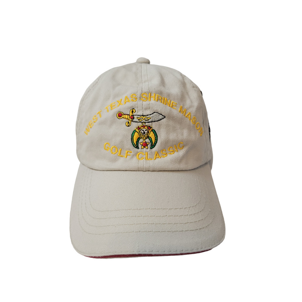 Outdoor Cap 2009 Beige West Texas Shrine Mason Golf Classic Men's Hat One Size